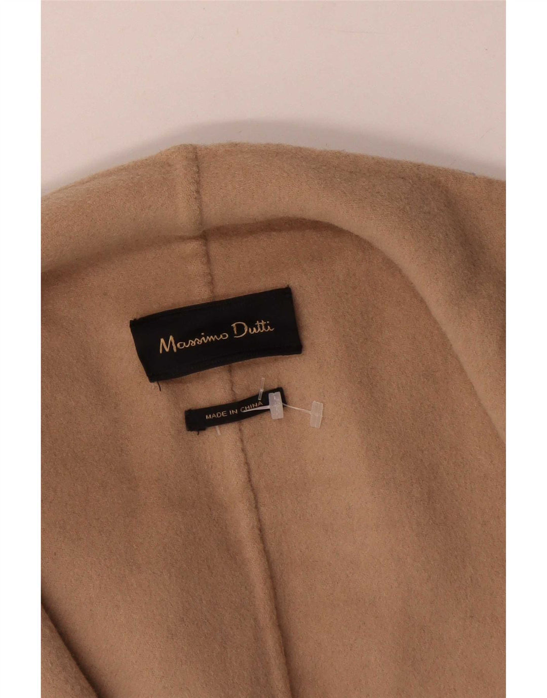 Massimo Dutti Dame Oversized Open Blazer Jacket UK 6 XS Grå Colourblock