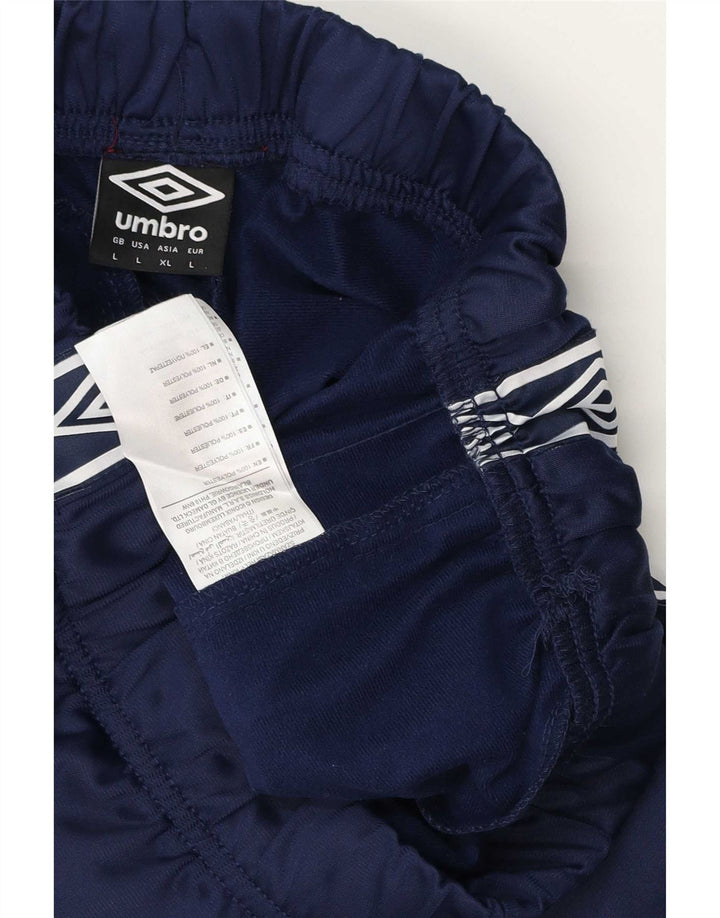 Umbro Herre Grafisk Træningsdragt Bukser Stor Marineblå Geometrisk Polyester