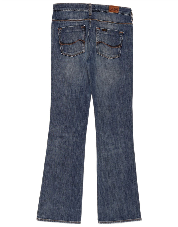 Lee Dame Rice Flared Jeans W30 L33 Blå Bomuld