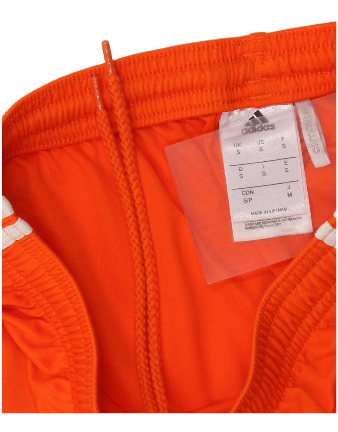 Adidas Herre Climalite Sportshorts Small Orange Polyester