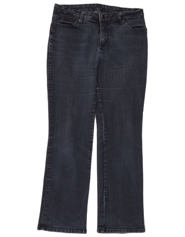 Wrangler Dame TIna Bootcut Jeans W31 L30 Blå Bomuld
