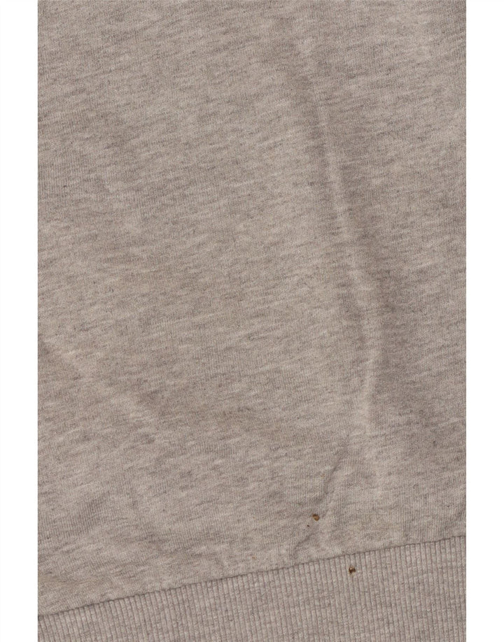 Adidas Herre hættetrøje Jumper Medium Grey Flecked Bomuld