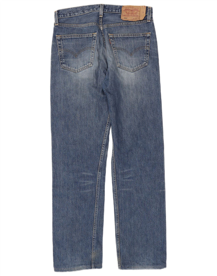 Levi's Herre 501 lige jeans W32 L34 blå bomuld