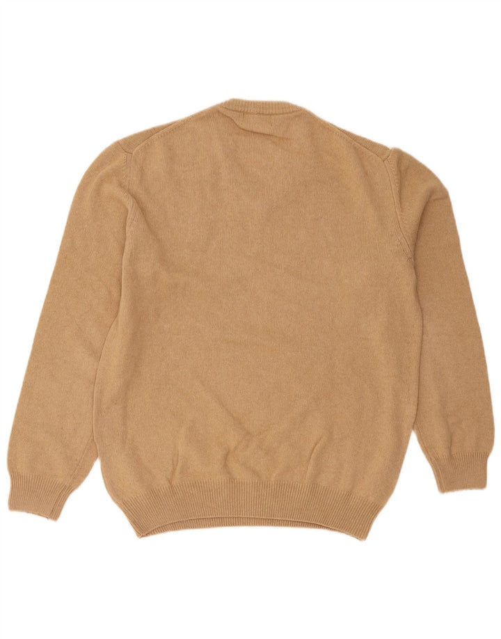 Kappa Herre V-hals sweater Stor brun bomuld