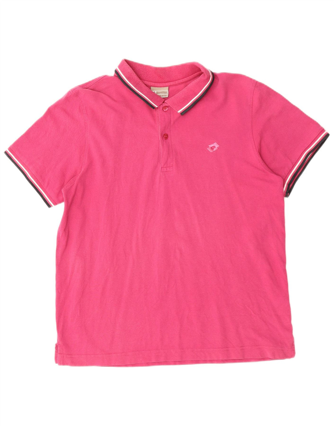 LOTTO Poloshirt til mænd Medium Pink Bomuld
