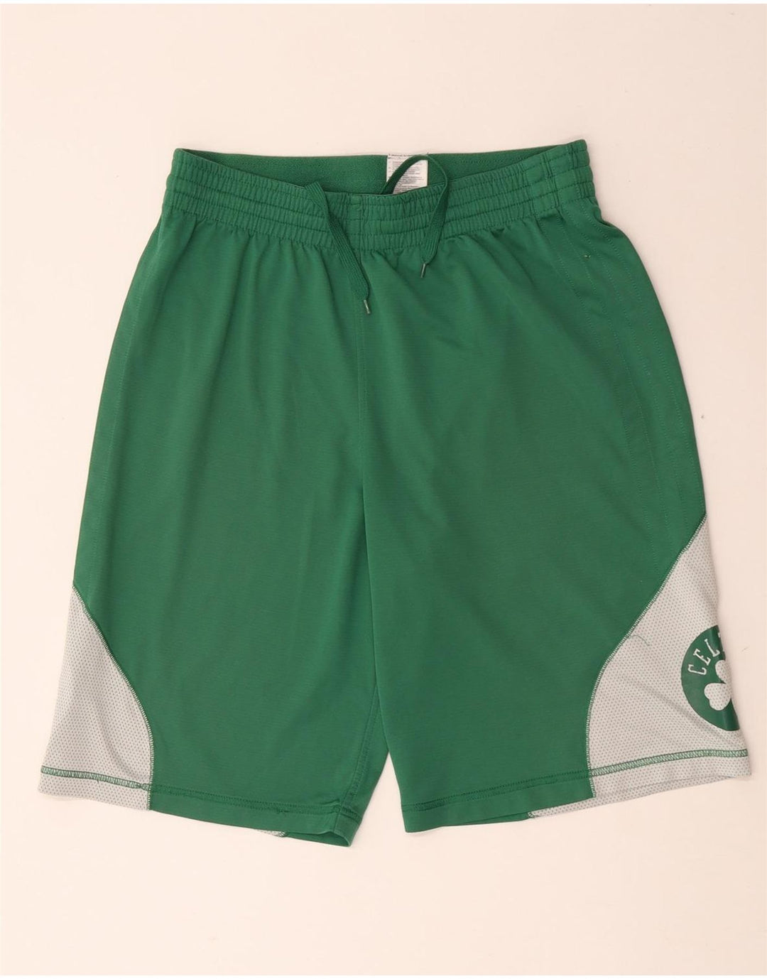 Adidas Herre Celtics Sports Shorts Medium Grøn Colourblock Polyester