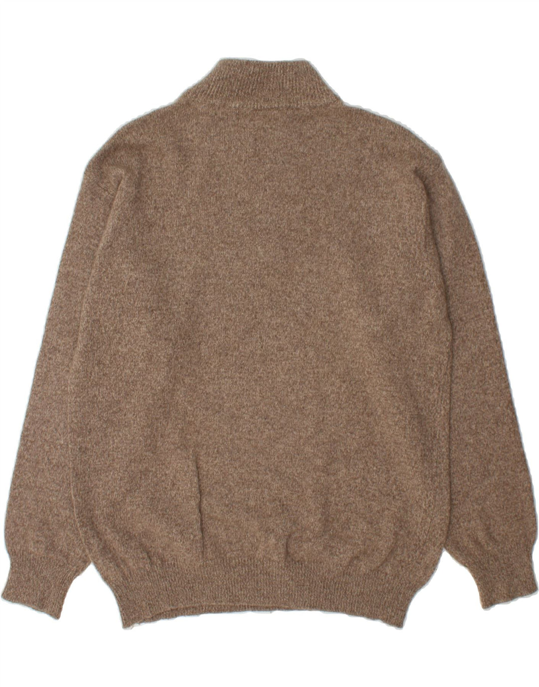 AVIREX Womens Zip Neck Jumper Sweater UK 18 XL Grey Wool Vintage Avirex and Second-Hand Avirex from Messina Hembry 