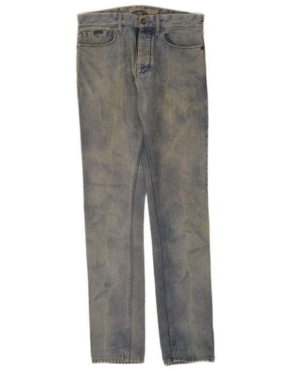 Calvin Klein Herre Slim Jeans W28 L34 Blå Bomuld