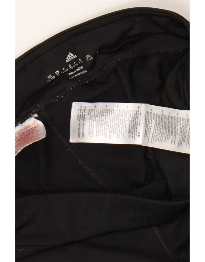 Adidas Girls Climalite Capri Leggings 14-15 år Sort polyester