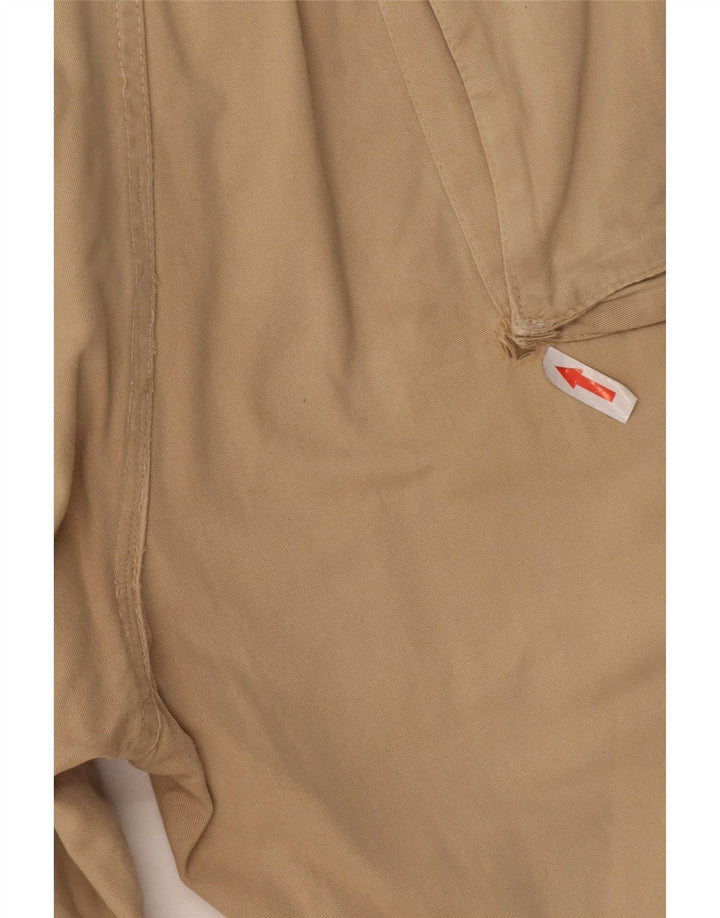 Carrera Herre Cargo Shorts Large W36 Beige Cotton