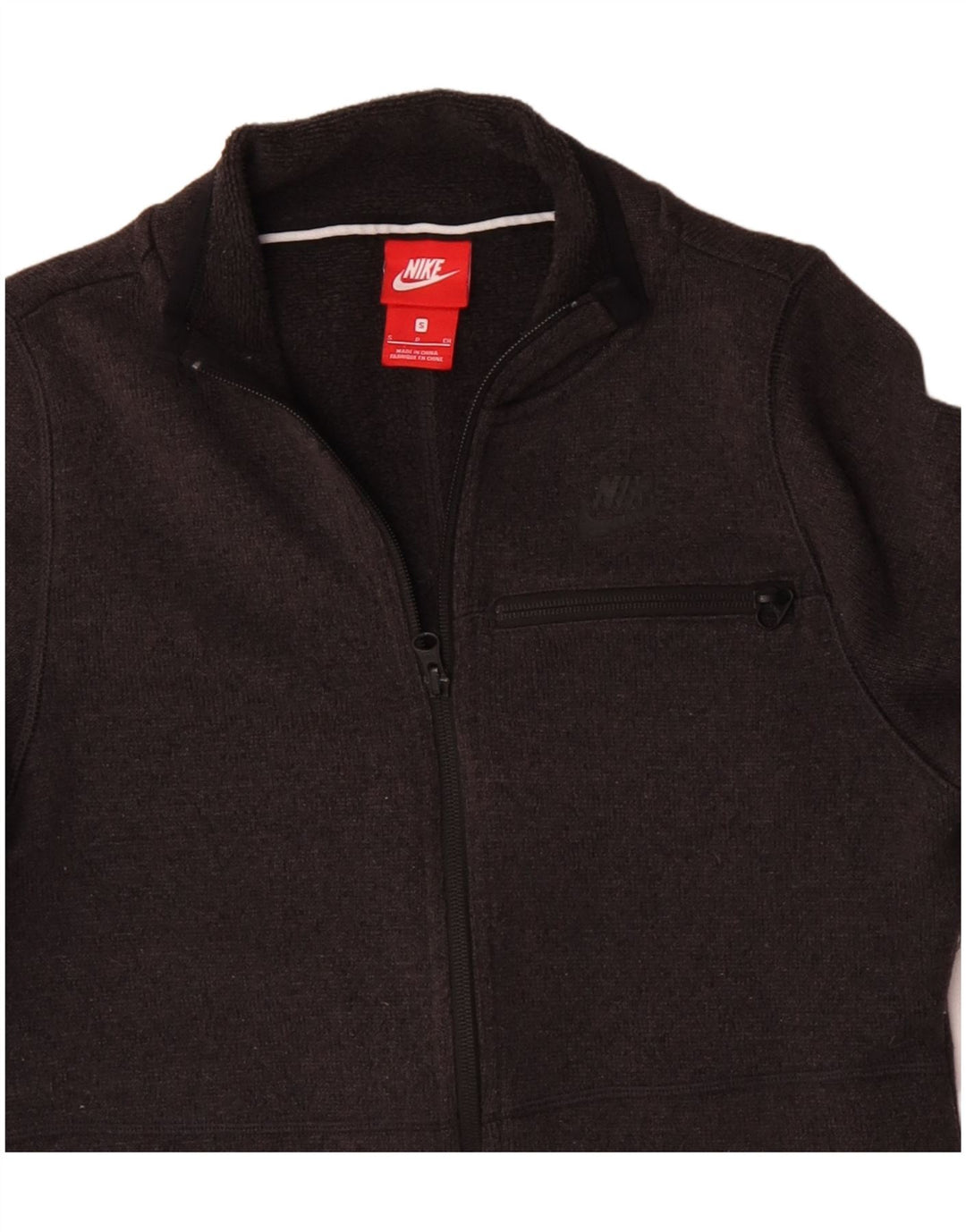 NIKE træningsdragt topjakke til kvinder UK 10 Lille grå polyester