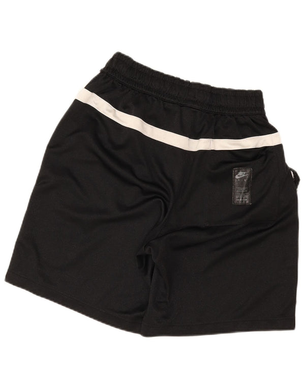Nike Herre grafiske sportsshorts Medium Sort Colourblock Polyester
