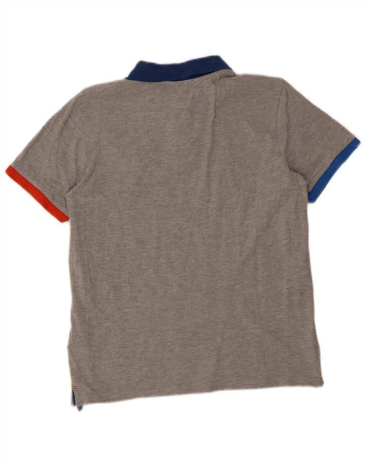 North Sails Herre poloshirt XS Grå Colourblock Bomuld