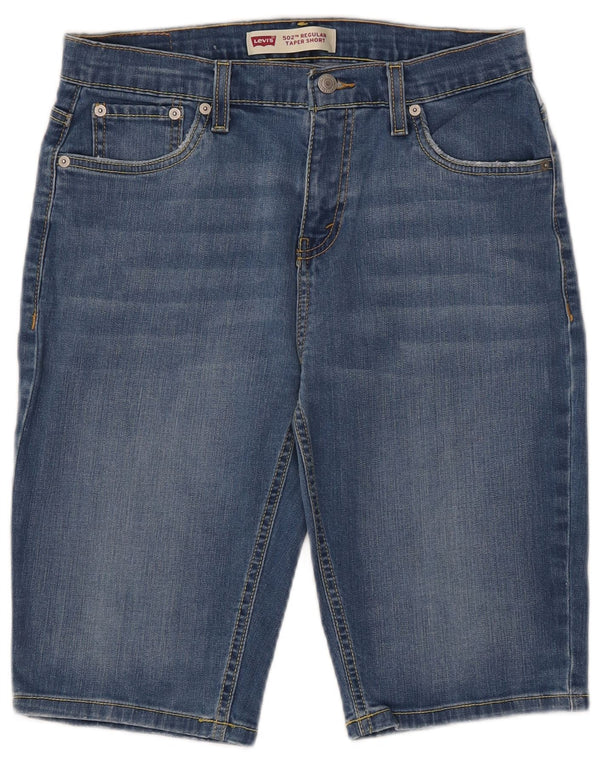 Levi's Boys 502 Regular Taper denimshorts 15-16 år W30 Blue Cotton