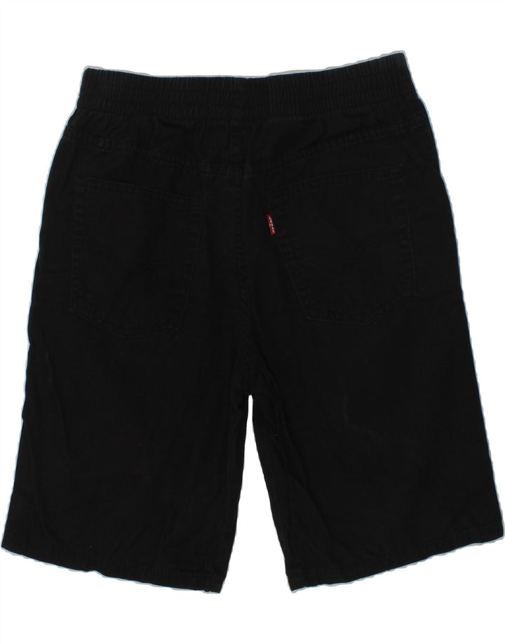 LEVI'S Girls Chino Shorts 13-14 Years XL W26 Black Cotton | Vintage Levi's | Thrift | Second-Hand Levi's | Used Clothing | Messina Hembry 