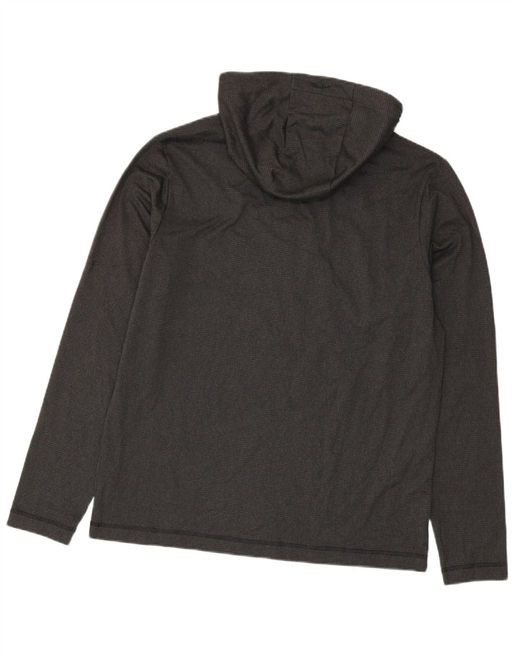 Adidas Herre hættetrøje Langærmet mellemgrå polyester
