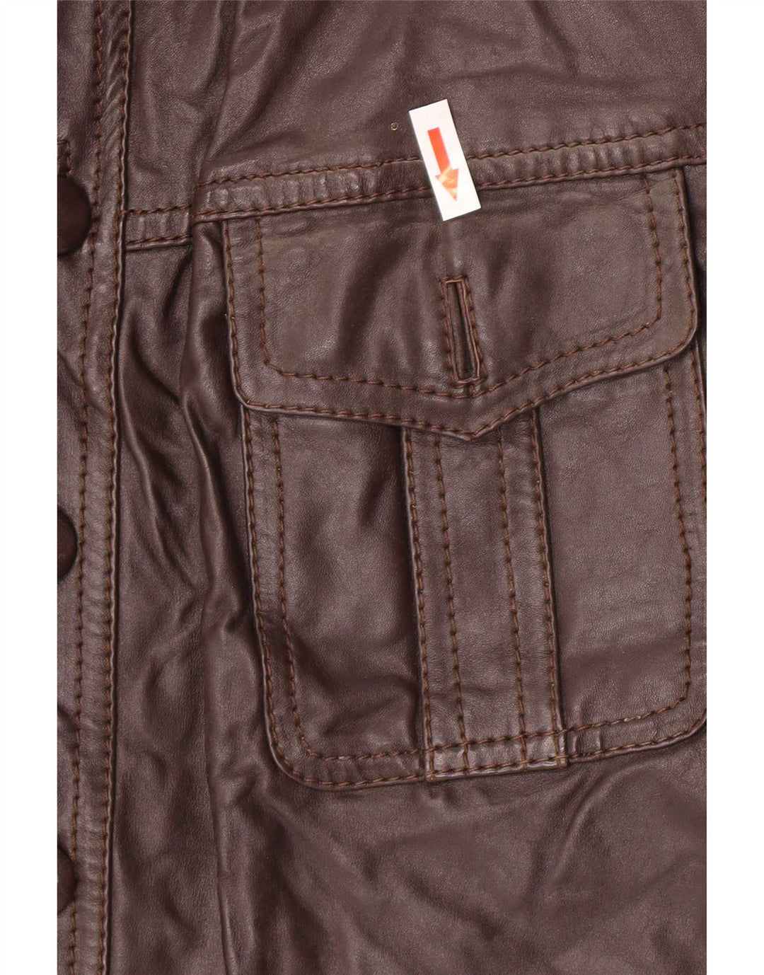 Vintage herre læderjakke UK 36 Small Brown