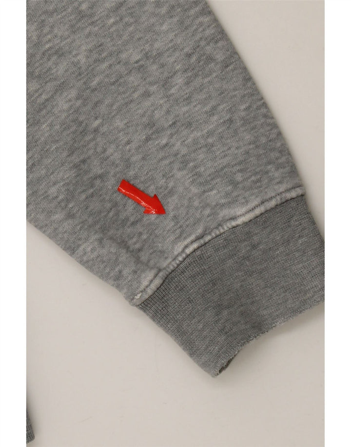 Champion Herre grafisk sweatshirt Jumper lille grå flækket bomuld