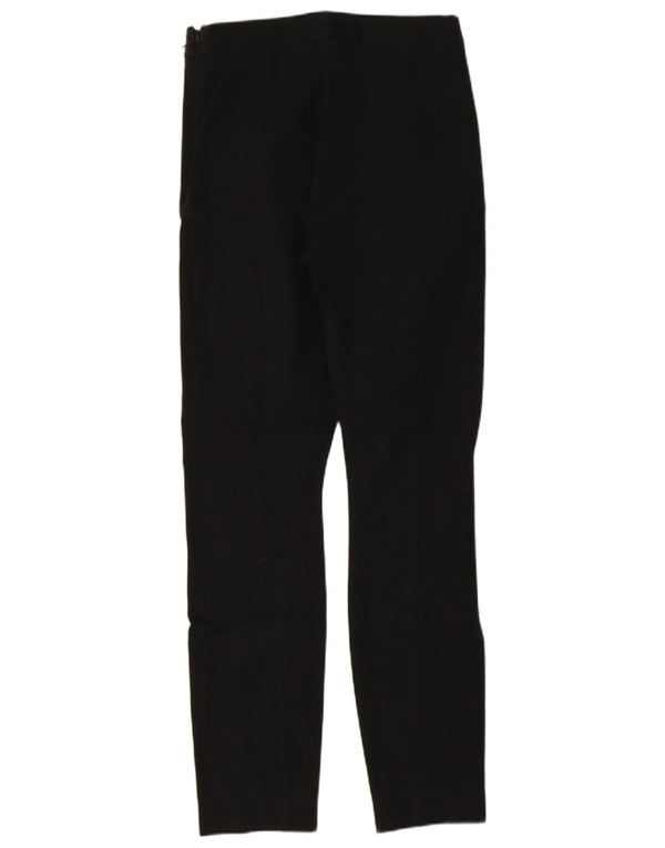 Ted Baker Dame Slim Casual Bukser Størrelse 0 2XS W24 L27 Sort Bomuld