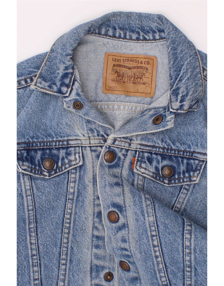 Levi's Boys denimjakke 4-5 år blå