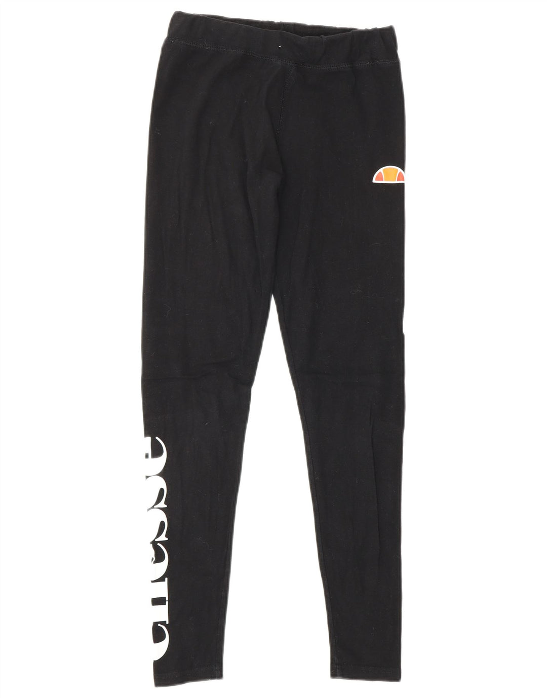 ELLESSE Grafiske Leggings til kvinder UK 8 Small Black