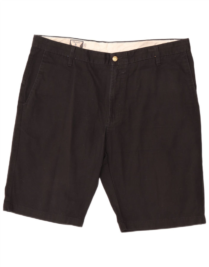 Volcom Herre Chino Shorts W38 XL Sort Bomuld