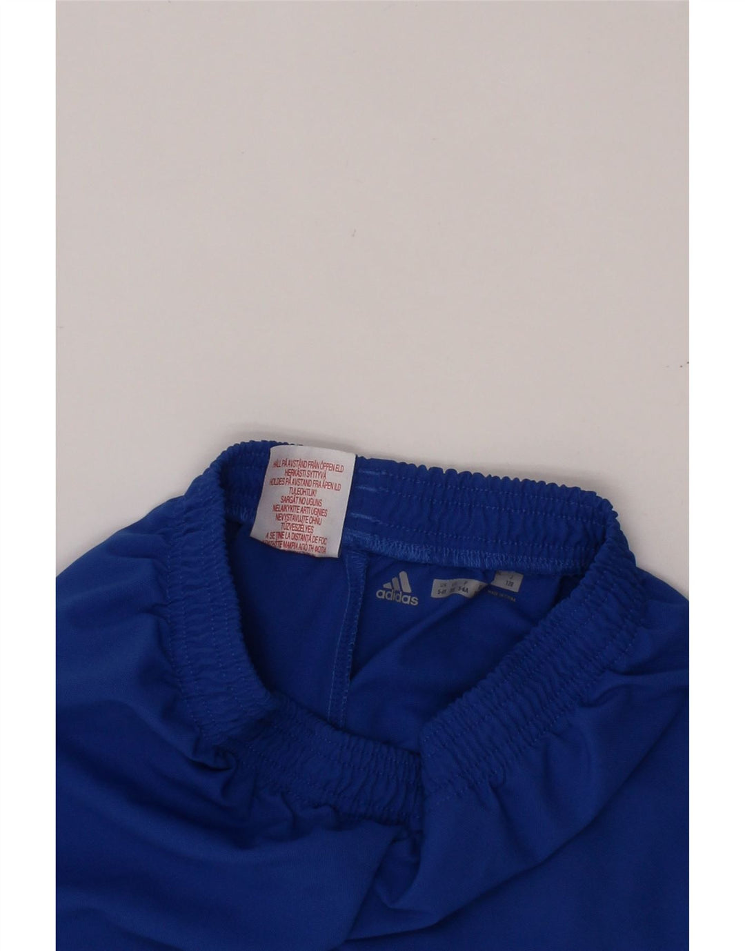 ADIDAS Boys Leinster Rugby Sports Shorts 5-6 år Blå polyester