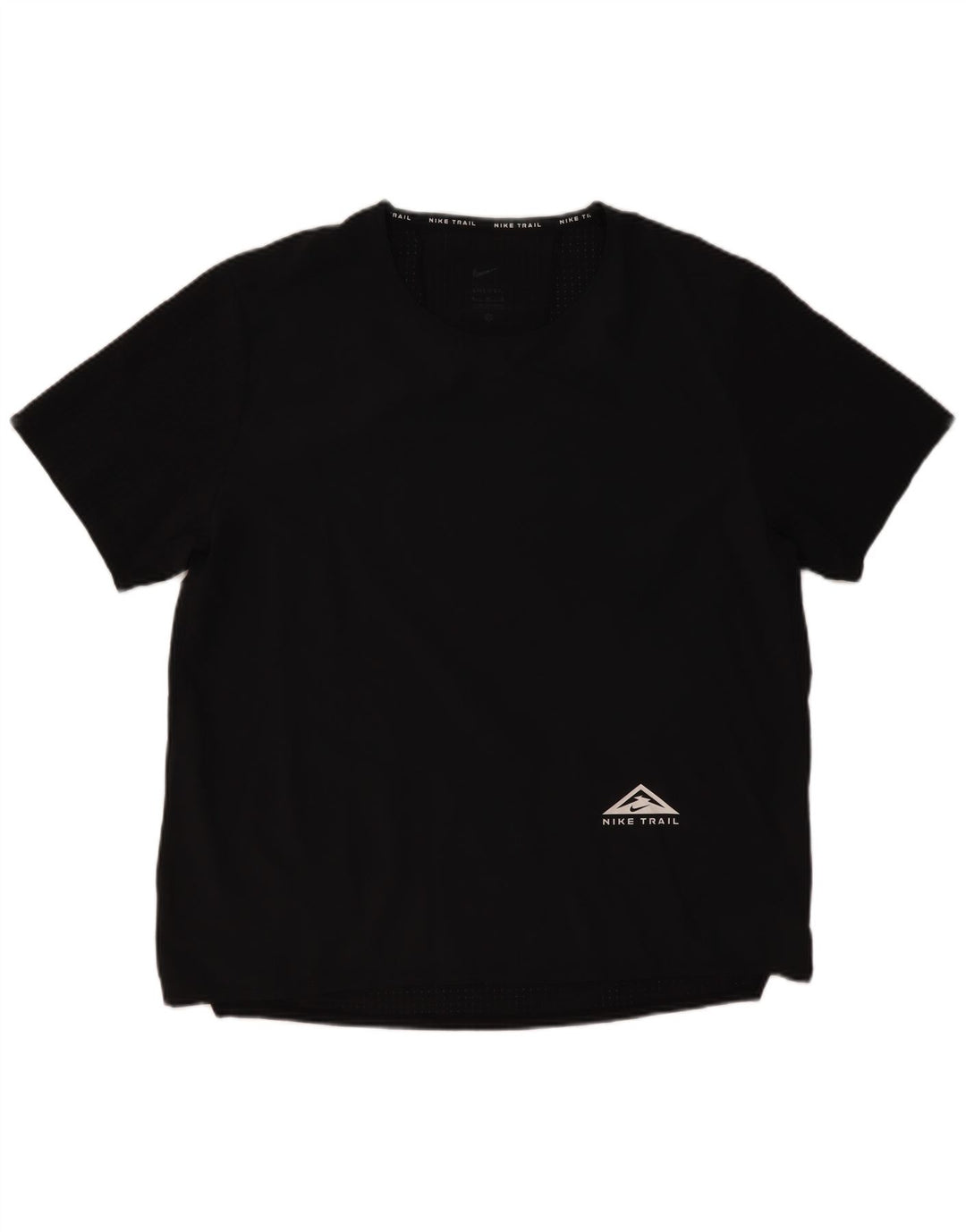 Nike herre Dri Fit T-shirt top XL sort polyester