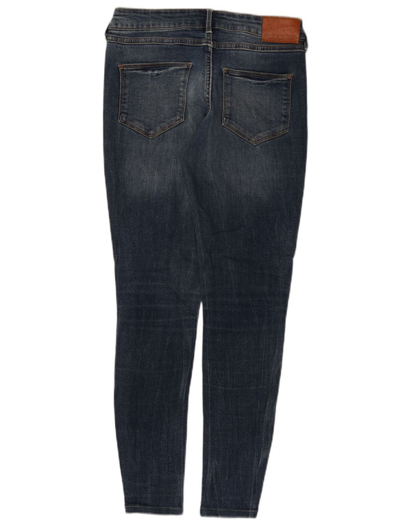 Zara Dame Skinny Jeans EU 38 Small W28 L28 Blå