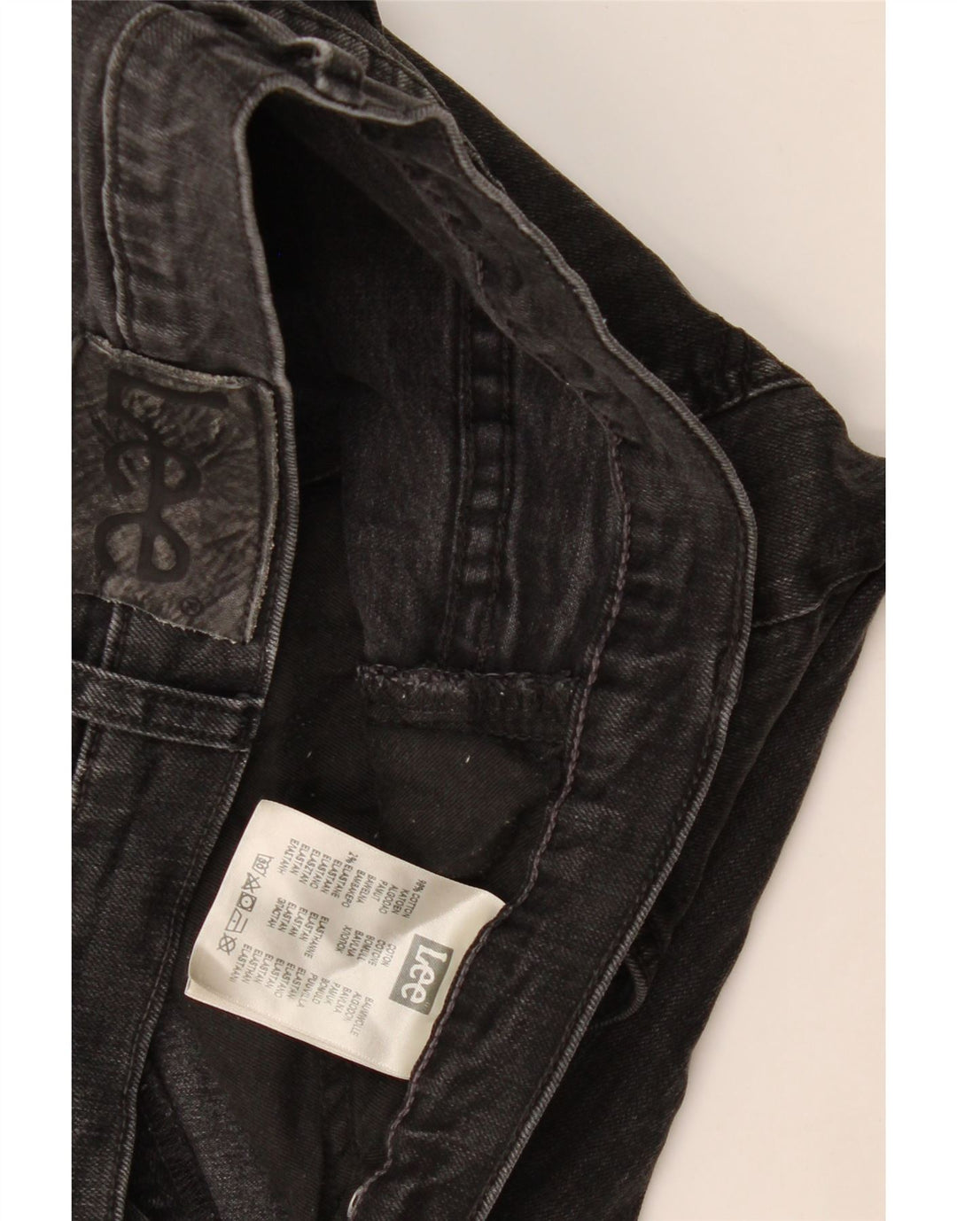 Lee Herre Blake Straight Jeans W33 L30 Grå Bomuld