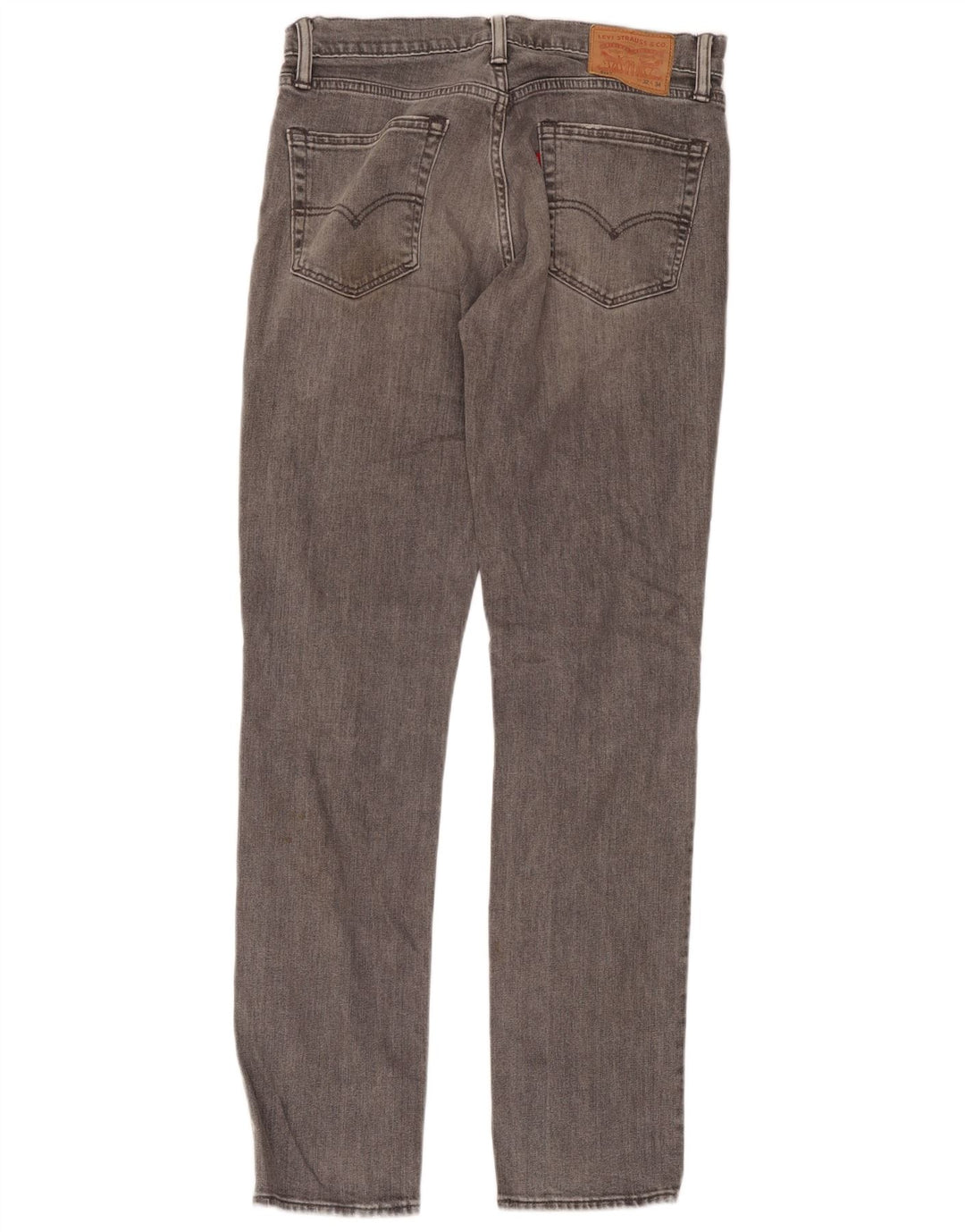 Levi's Herre 511 Slim Jeans W32 L34 Grå Bomuld