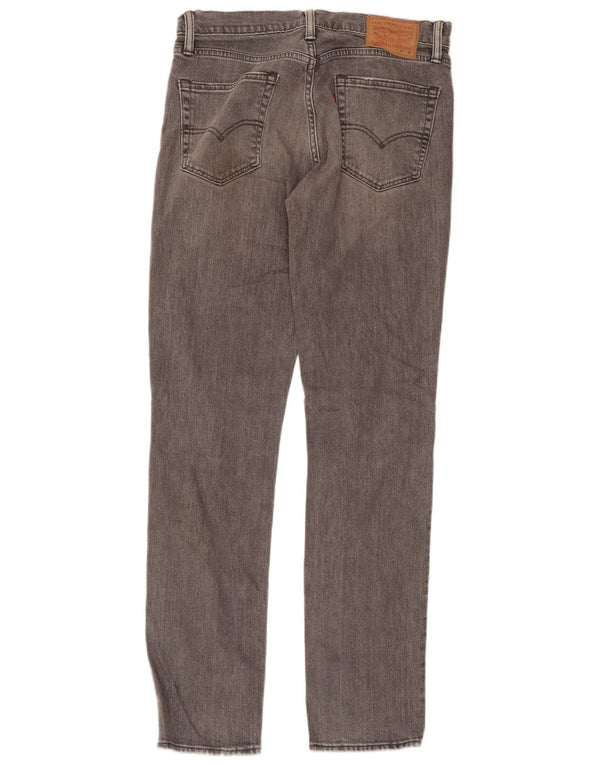 Levi's Herre 511 Slim Jeans W32 L34 Grå Bomuld