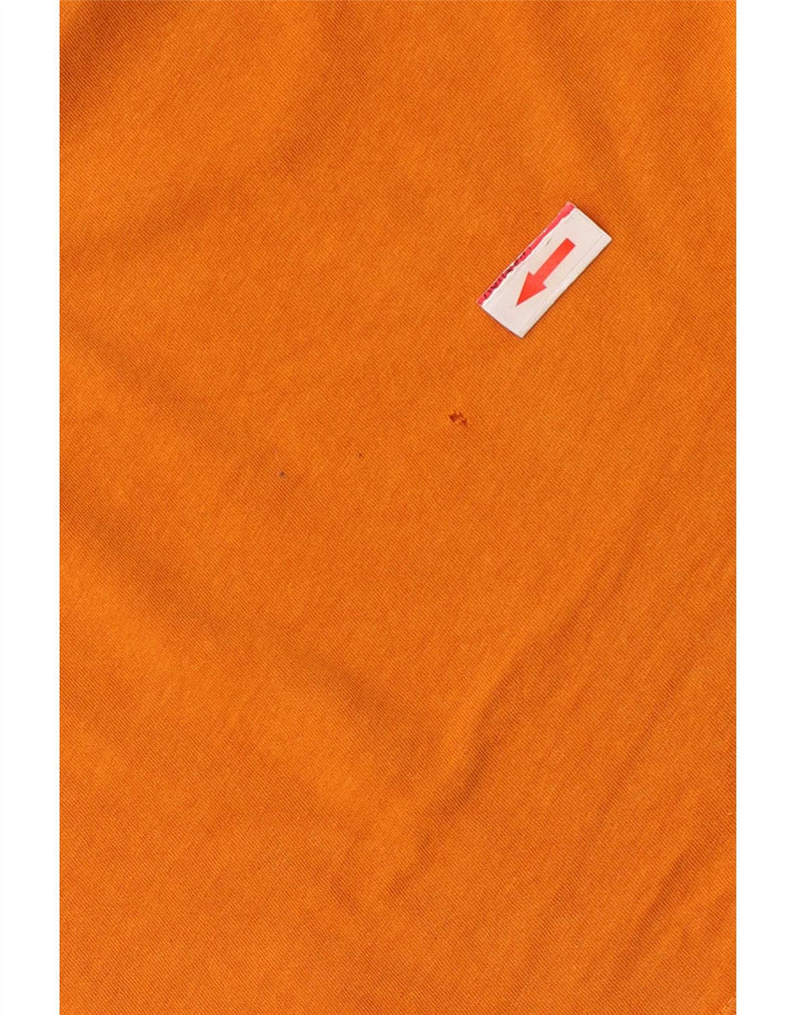 Jack & Jones Herre grafisk T-shirt Top Stor Orange Bomuld