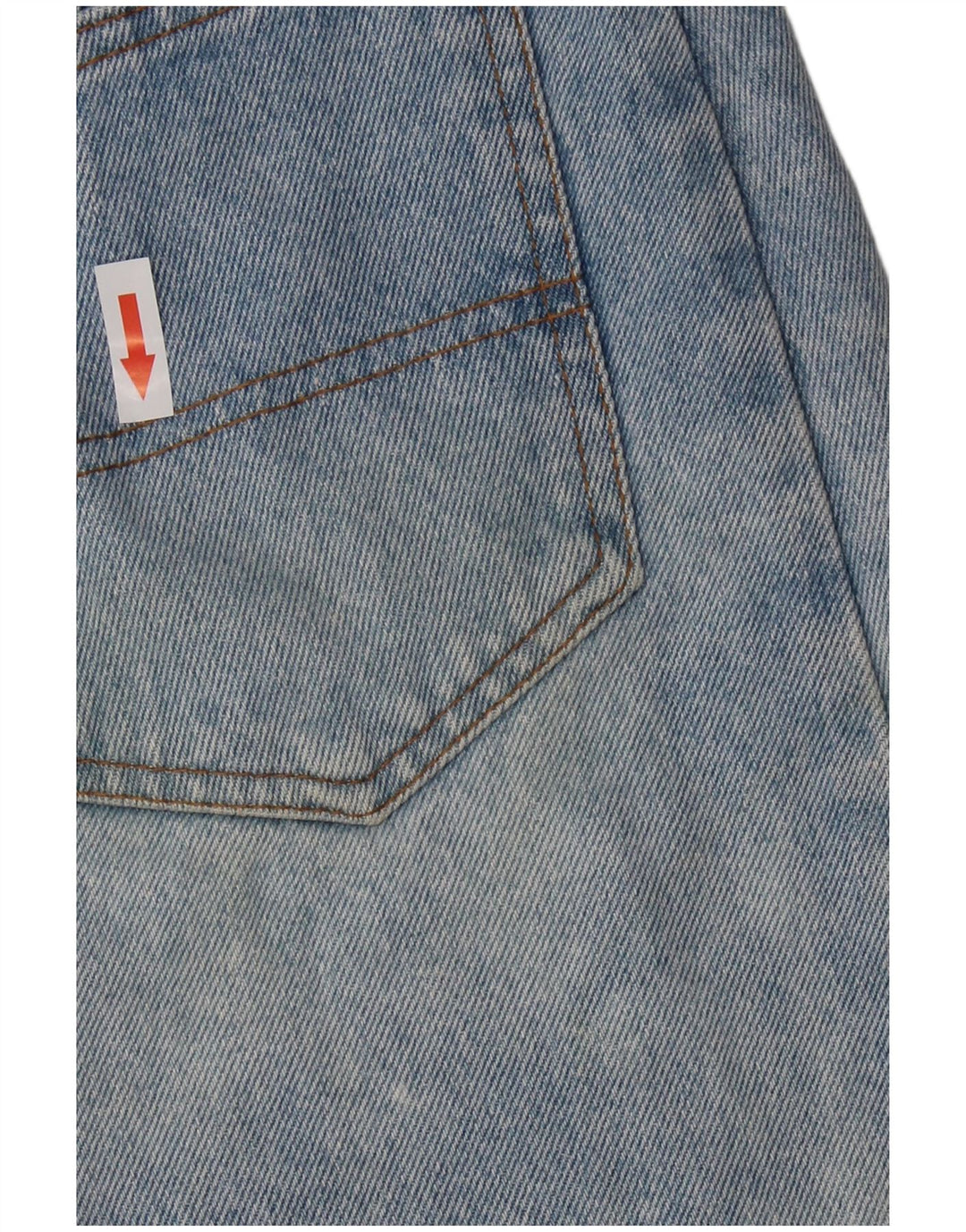 DE VILLE Dame Denim Nederdel W30 Medium Blue Bomuld