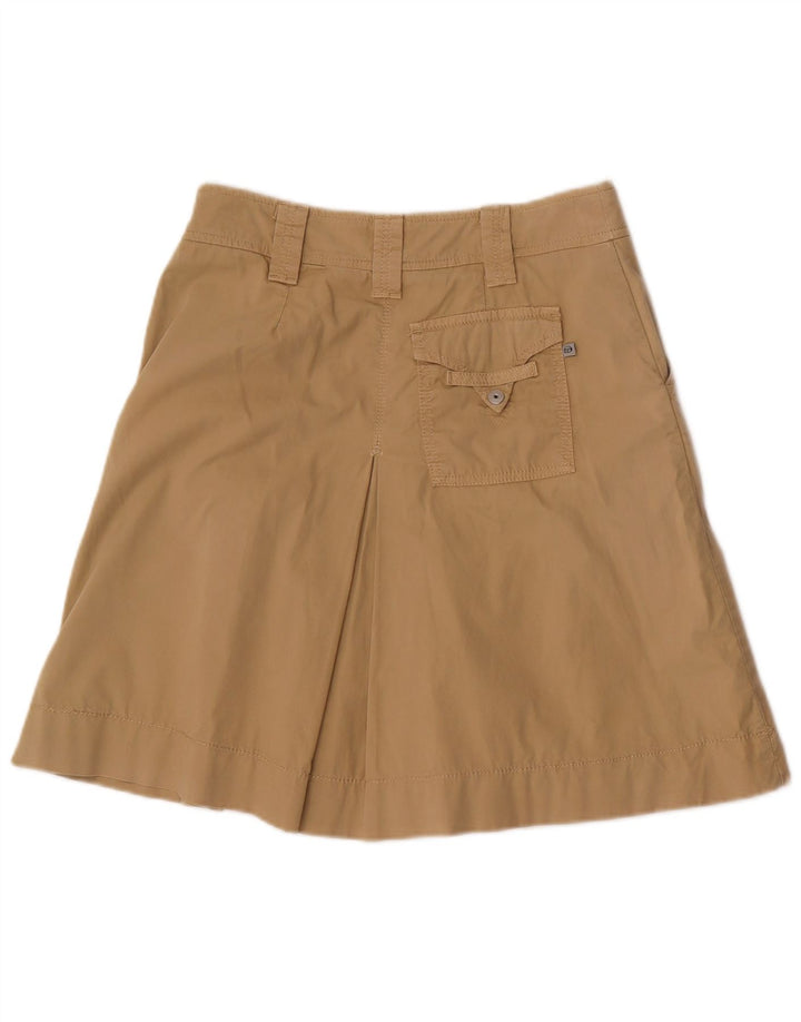 Sergio Tacchini Dame A-Line Nederdel IT 40 Small W28 Beige Bomuld