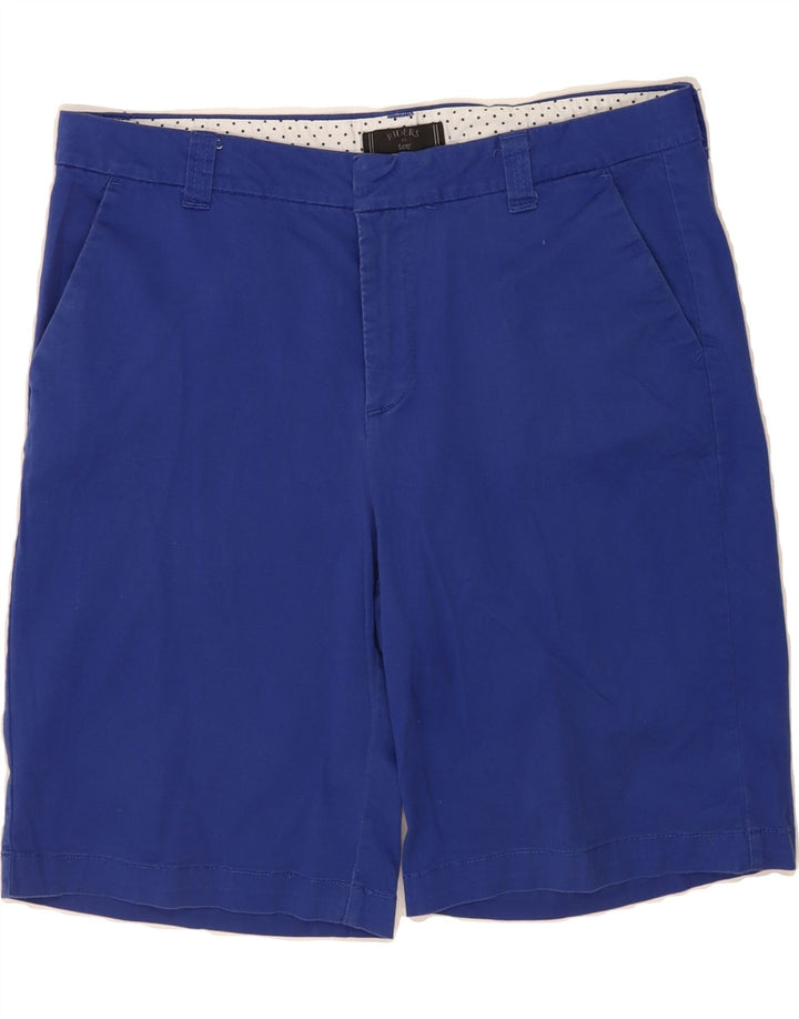 LEE Womens Riders Chino Shorts US 12 Large W34 Blue Cotton Vintage Lee and Second-Hand Lee from Messina Hembry 