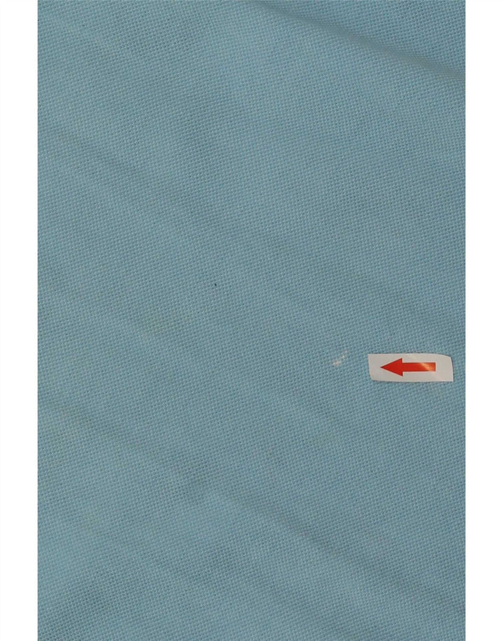 Lee Poloshirt til mænd Medium blå bomuld