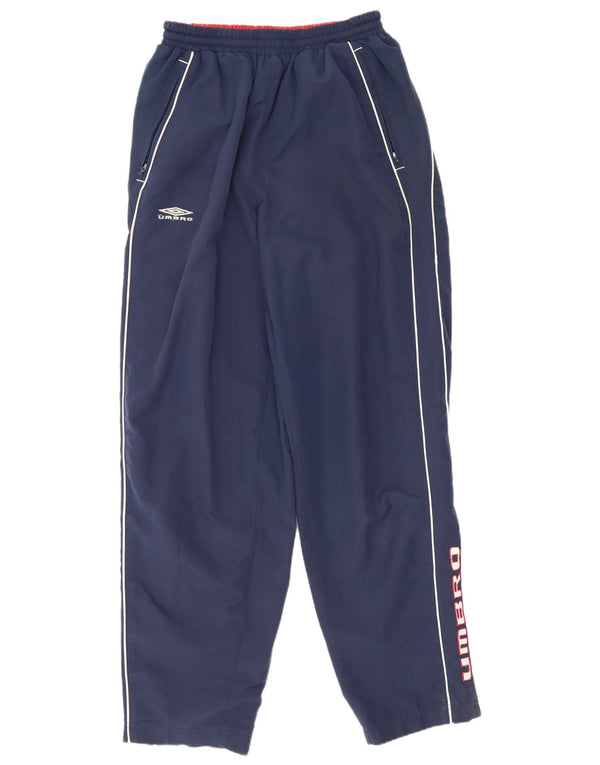 Umbro Herre grafisk træningsdragt Bukser Joggers Small Navy Blue Polyester