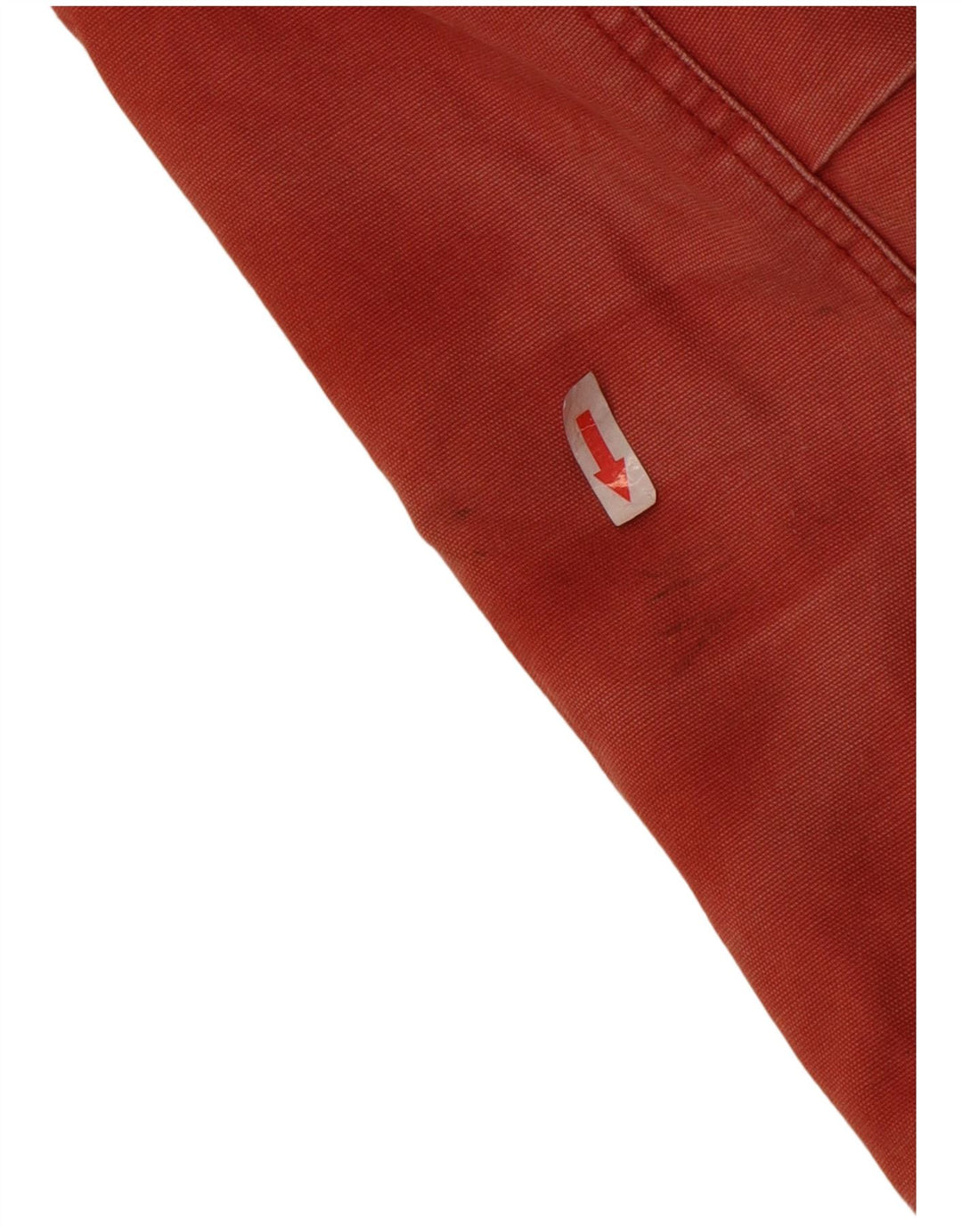 Quiksilver Dame Hooded Bomber Jacket UK 12 Medium Red Bomuld