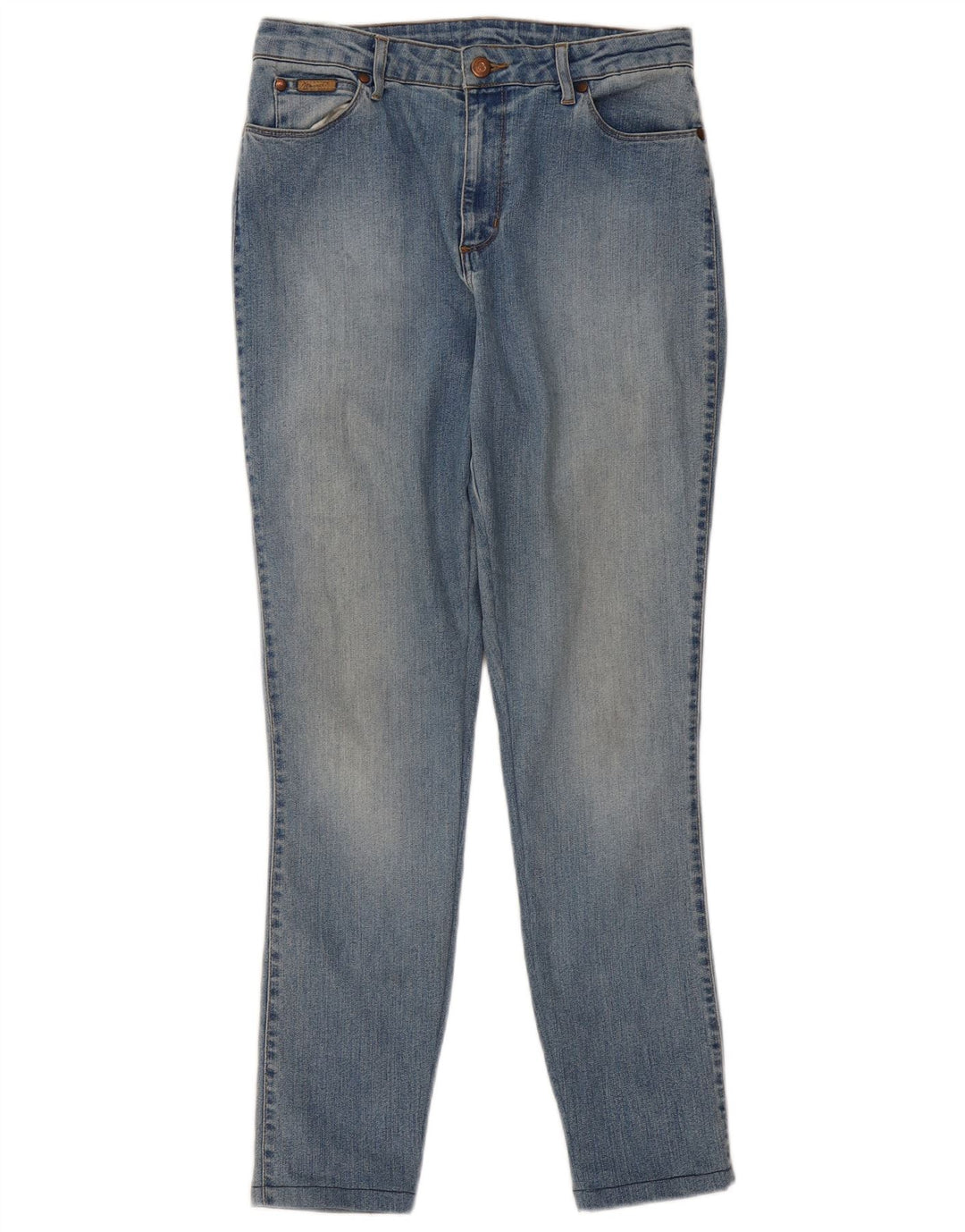 Wrangler Dame Skinny Jeans W31 L30 Blå Bomuld
