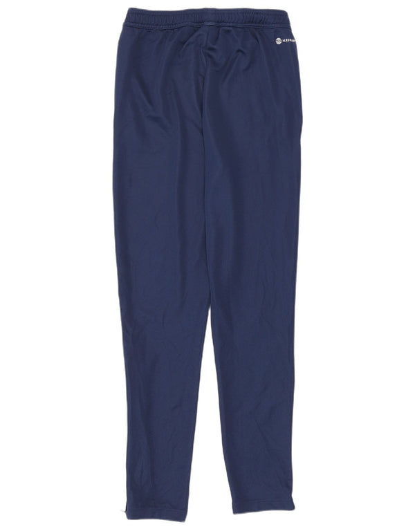 Adidas Boys Aeroready træningsdragt bukser 13-14 år marineblå polyester
