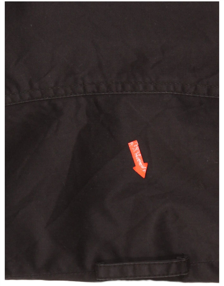 Zara Trench Coat til kvinder UK 18 XL Sort