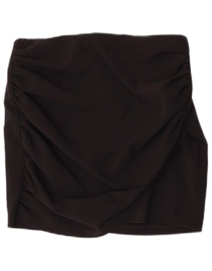 Zara Dame Mini Nederdel Medium W30 Sort