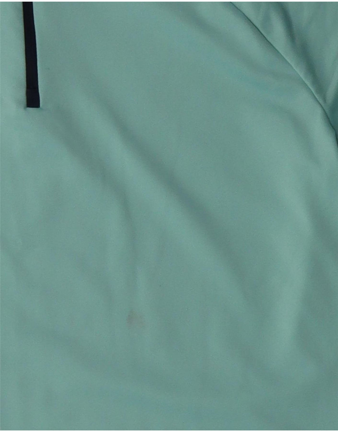 Nike Dame Dri Fit Pullover med lynlås-hals Træningsdragt Top UK 16 Stor turkis