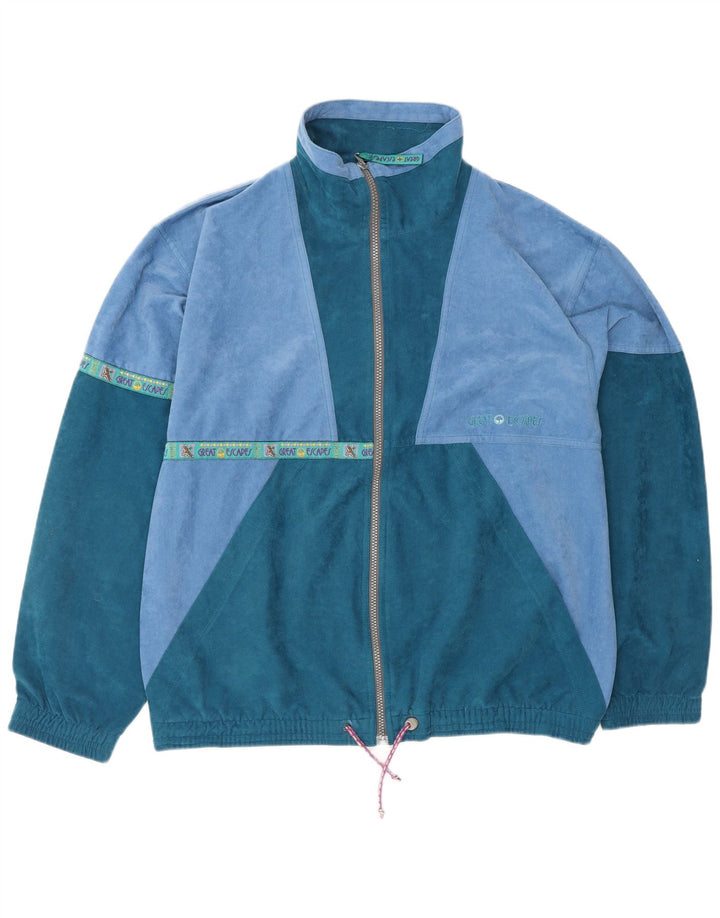 GREAT ESCAPES Herre træningsdragt Topjakke IT 48 Medium Blue Colourblock