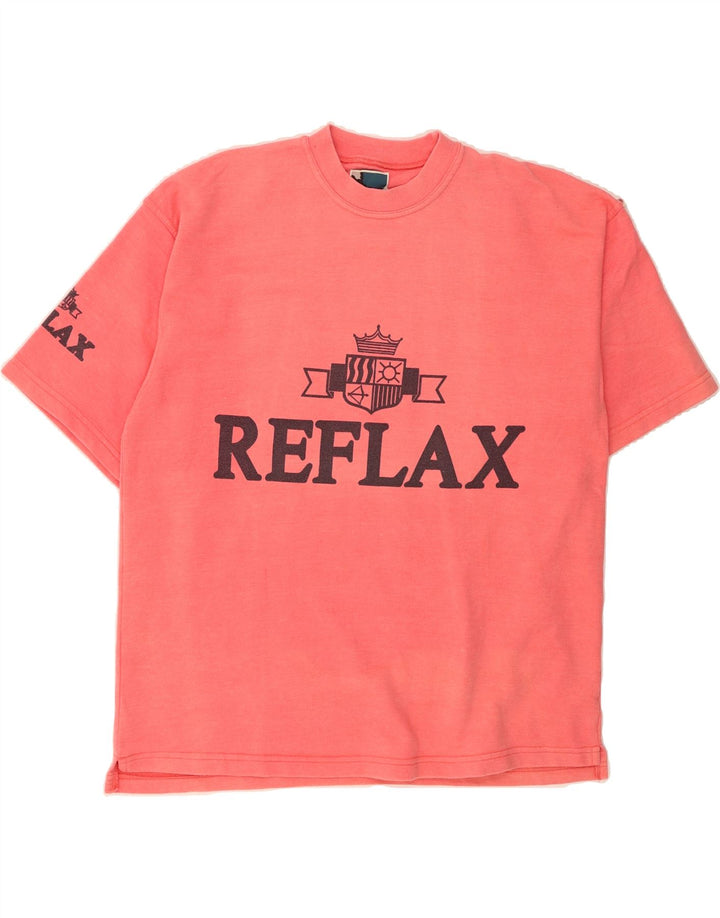 REPLAY Mens Graphic Full Tracksuit Large  Red Cotton Vintage Replay and Second-Hand Replay from Messina Hembry 