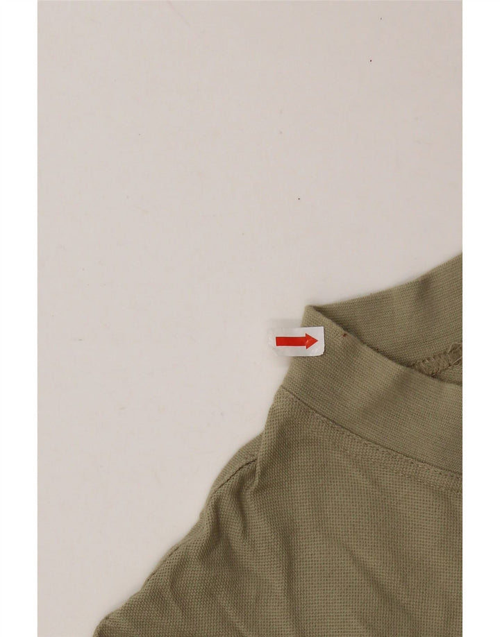 SERGIO TACCHINI Herre Top Langærmet Stor Khaki Bomuld