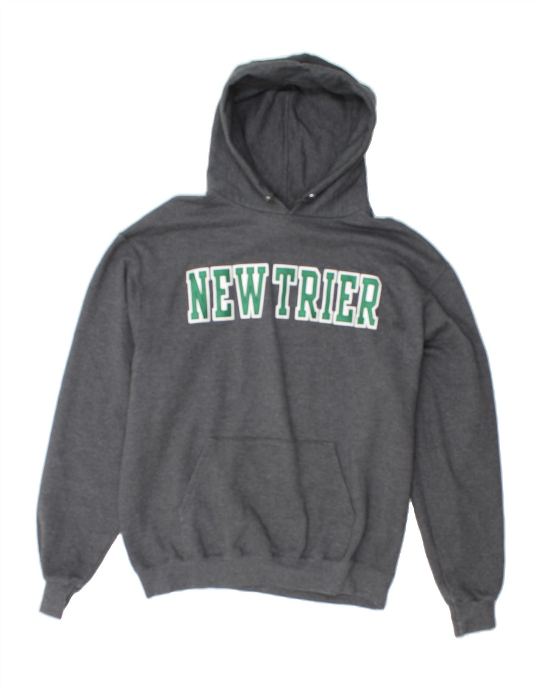 CHAMPION Mens Graphic Hoodie Jumper Large Grey Cotton Vintage Champion and Second-Hand Champion from Messina Hembry 