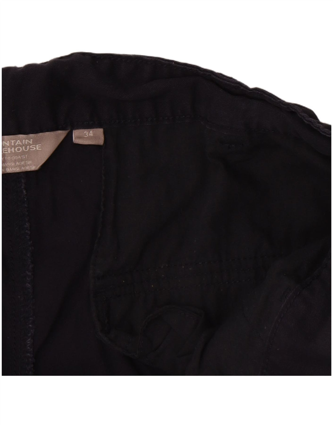 Mountain Warehouse Herre Cargo Shorts W34 Large Navy Blue Cotton