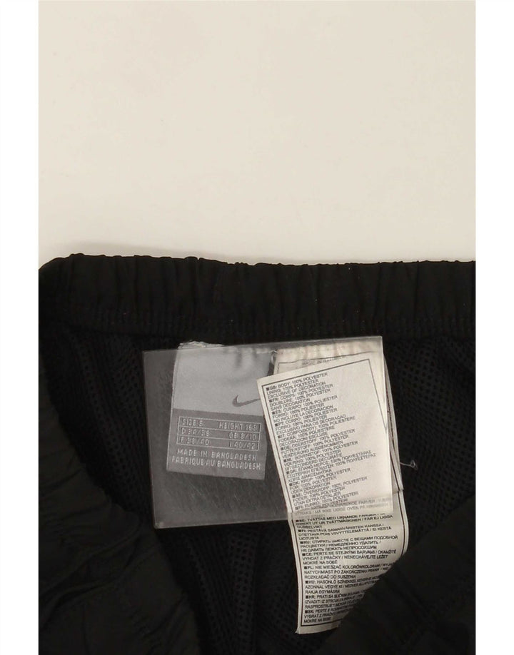 Nike Capri træningsdragtbukser til kvinder UK 8/10 Small Black Polyester